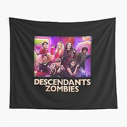 Descendants Zombies Tour Fan Art Tapestry
