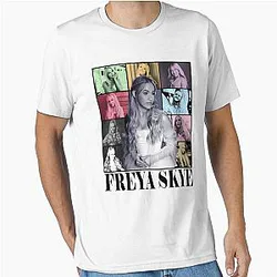 Vintage Freya Skye Zombies Worlds Collide Essential T-Shirt