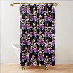 Descendants Zombies Worlds Collide Tour Shower Curtain