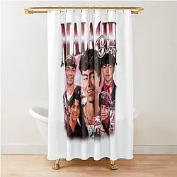 Malachi Barton Descendants Zombies Worlds Collide Tour Fan Art Shower Curtain