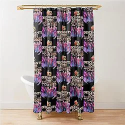 Descendants Zombie Worlds Collide Tour 2025 Shower Curtain