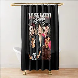Descendants Zombies Worlds Collide Tour Malachi Barton Shower Curtain