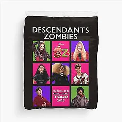 Descendants Zombies World Tour 2025 Duvet Cover