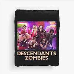 Descendants Zombies Tour Fan Art Duvet Cover