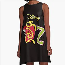 Descendants Worlds Collide Tour 2025 A-Line Dress