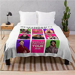 Descendants Zombies Worlds Collide Tour 2025 Throw Blanket