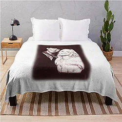 Malachi Barton Descendants Zombies Worlds Collide The Rise of Red Throw Blanket