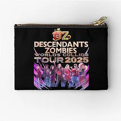 Descendants Zombies World Collide Tour 2025 Zipper Pouch