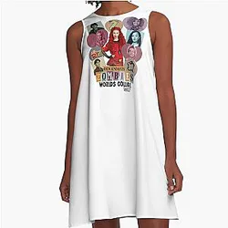 Descendants Zombies Worlds Tour A-Line Dress