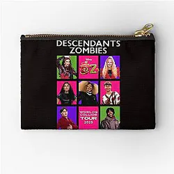 Descendants Zombies Worlds Collide Tour 2025 Zipper Pouch