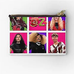 Descendants Zombies World Collide Tour 2025 Zipper Pouch