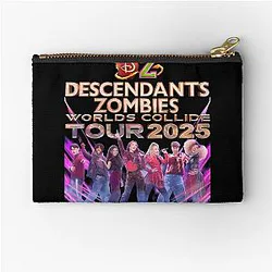 Descendants Worlds Collide Tour 2025 Zipper Pouch