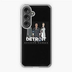 Vintage Retro Detroit Become Human Cute Gifts Samsung Galaxy Soft Case