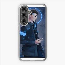 Connor Circle - Detroit Become Human Samsung Galaxy Soft Case