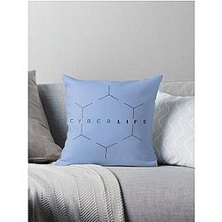 Detroit Become Human CyberLife Logo Throw Pillow