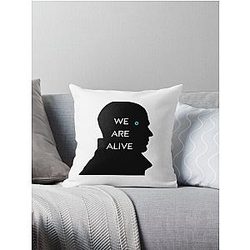 Detroit Become Human - Markus - We Are Alive - Black Throw Pillow