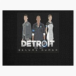 Vintage Retro Detroit Become Human Cute Gifts Jigsaw Puzzle