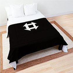 Detroit Become Human Deviant Symbol Square Comforter