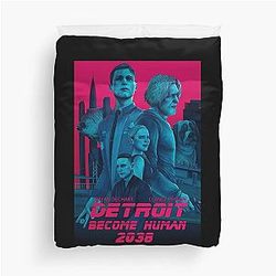 Gift Idea Detroit Become Human 2038 Cool Gifts Duvet Cover