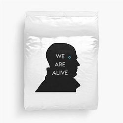 Detroit Become Human - Markus - We Are Alive - Black Duvet Cover