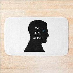 Detroit Become Human - Connor - We Are Alive - Black Bath Mat