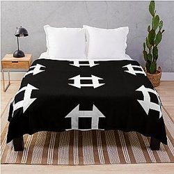 Detroit Become Human Deviant Symbol Square Throw Blanket
