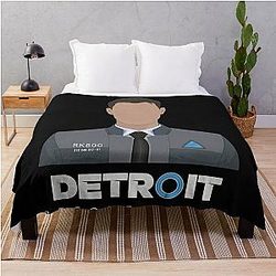 Detroit Become Human Essential T-Shirt Throw Blanket