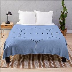 Detroit Become Human CyberLife Logo Throw Blanket