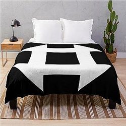 Detroit Become Human Symbol of Finding Jericho Logo Throw Blanket