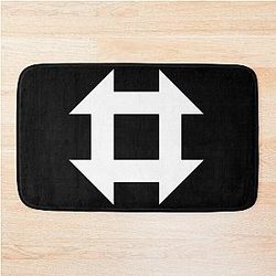 Detroit Become Human Symbol of Finding Jericho Logo Bath Mat