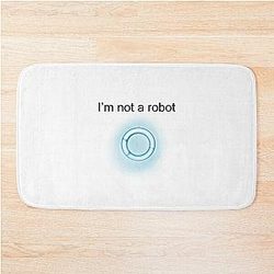 I'm not a robot - Detroit Become Human Bath Mat