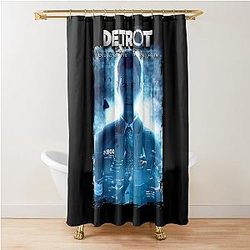 Gifts Idea Detroit Become Human Cute Gift Shower Curtain