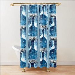 Gifts Idea Detroit Become Human Cute Gift   Shower Curtain