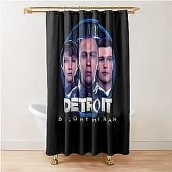 Vintage Detroit Become Human Idol Gift Fot You Shower Curtain