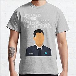 Detroit Become Human - Connor - RK800 - MInimal Classic T-Shirt