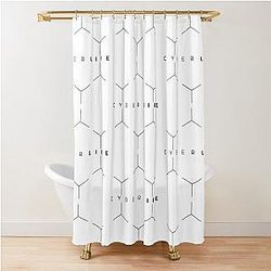 Detroit Become Human CyberLife Logo Shower Curtain