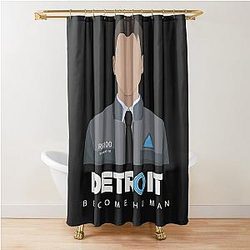 Detroit Become Human Essential T-Shirt Shower Curtain