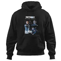 Detroit Become Human Connor Character Hoodies