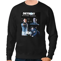 Detroit Become Human Connor Character Sweatshirts