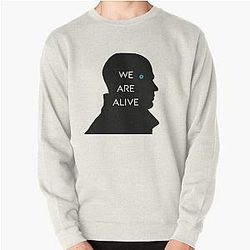 Detroit Become Human - Markus - We Are Alive - Black Pullover Sweatshirt