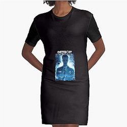 Detroit Become Human  Graphic T-Shirt Dress