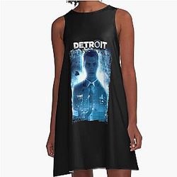 Gifts Idea Detroit Become Human Cute Gift A-Line Dress
