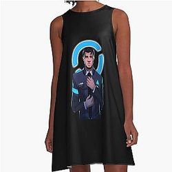 My Favorite People Connor- Detroit Become Human Gift For Birthday A-Line Dress