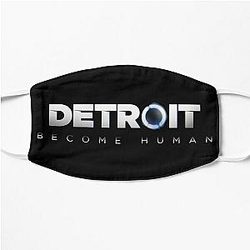 Detroit Become Human Flat Mask