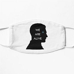 Detroit Become Human - Connor - We Are Alive - Black Flat Mask