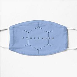 Detroit Become Human CyberLife Logo Flat Mask