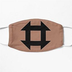 Detroit Become Human Symbol of Finding Jericho Logo Flat Mask