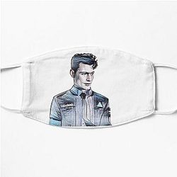 Canor Drawing - Detroit Become Human Game Flat Mask
