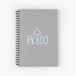 RK800; Detroit Become Human Spiral Notebook