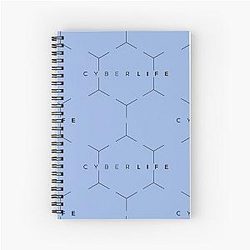 Detroit Become Human CyberLife Logo Spiral Notebook